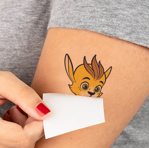 Miroka & Miroki Temporary Tattoos